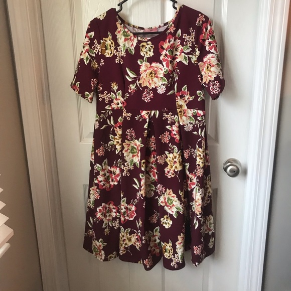Hello Miz Floral Maternity Dress Size L - Picture 2 of 9